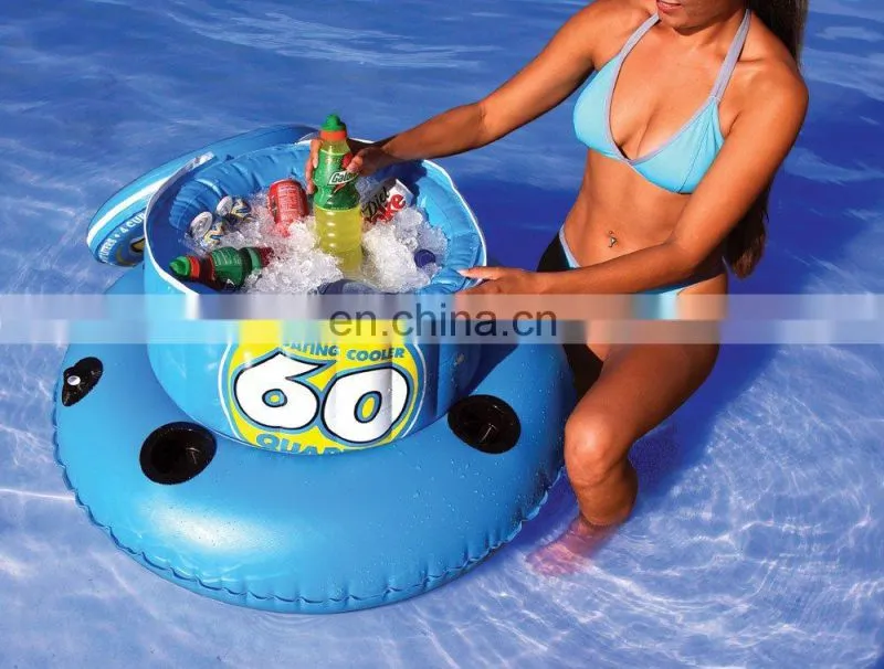 Inflatable Pool Floating Cooler Box