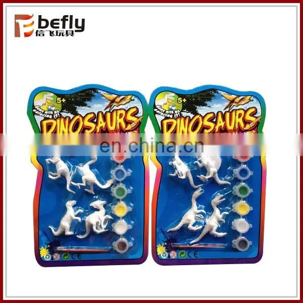 DIY color painting Dinosaurs educational toy