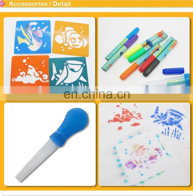 Magic Coloring Spray Paint Art Sets