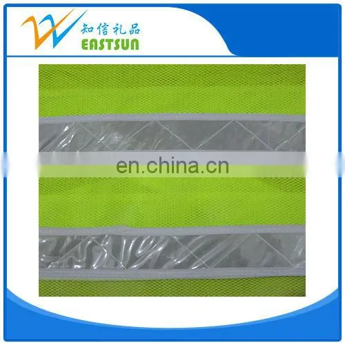 wholesale yellow 120g polyester Reflective Safety Vest