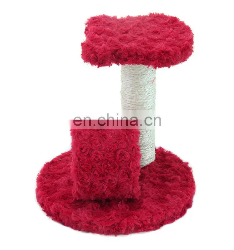 Lovable Bear double Climb Frame, A Good Place for Cats Kitty to Hide and Play
