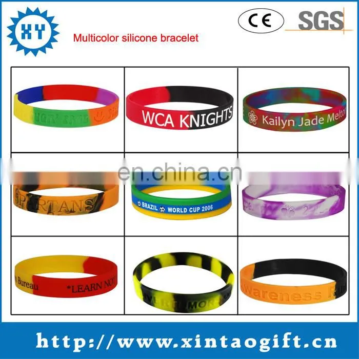 2014 world cup positive silicone energy bracelets