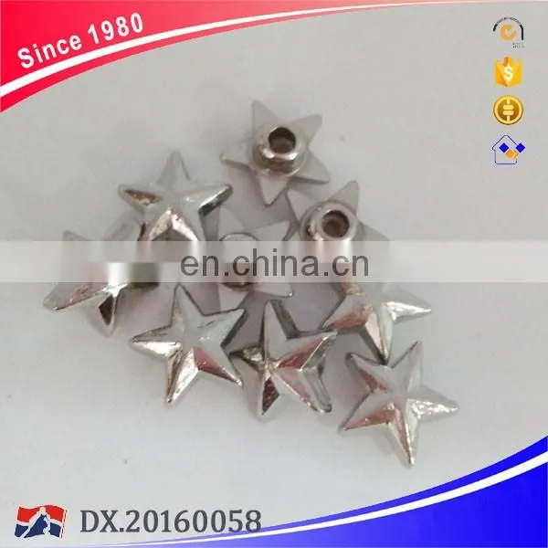 Metal Zinc Alloy Star Shape Stud Trim Rivet