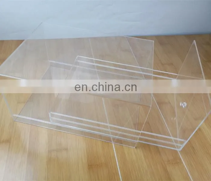 clear acrylic stackable shoe boxes,transparent shoe box