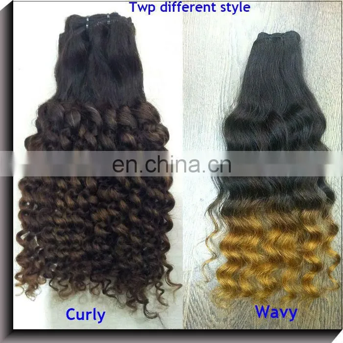 indie hair two tone human virgin hair