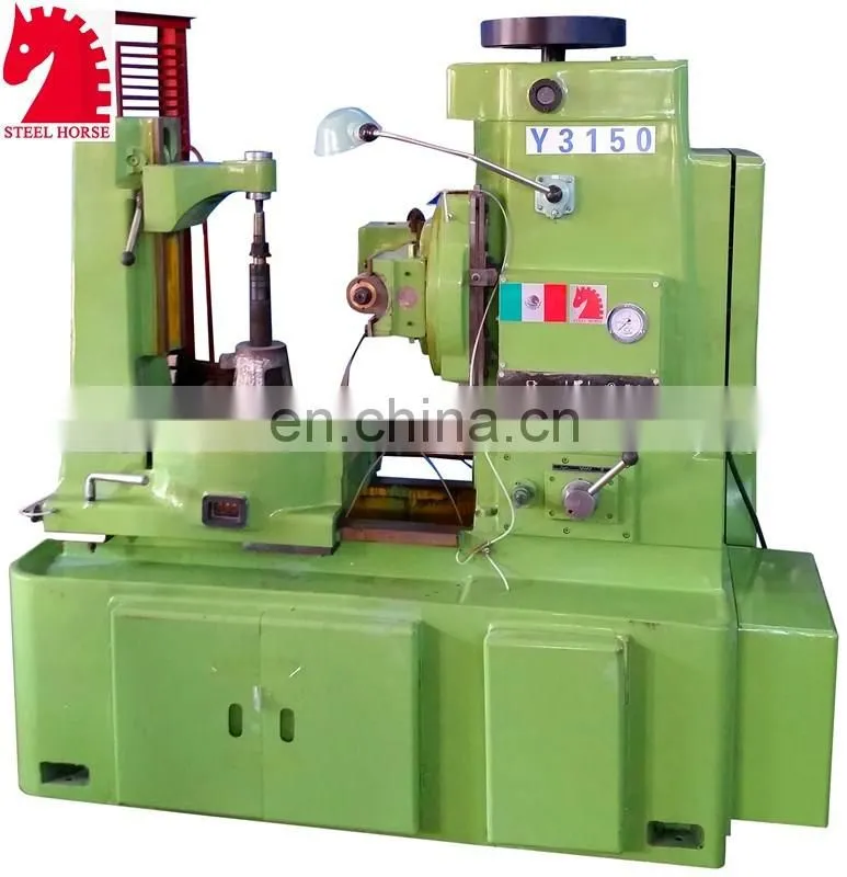 China leading,Only Manufacturer Y3150 small gear hobbing machine