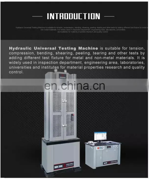 Cement concrete compression compressive strength testing machine