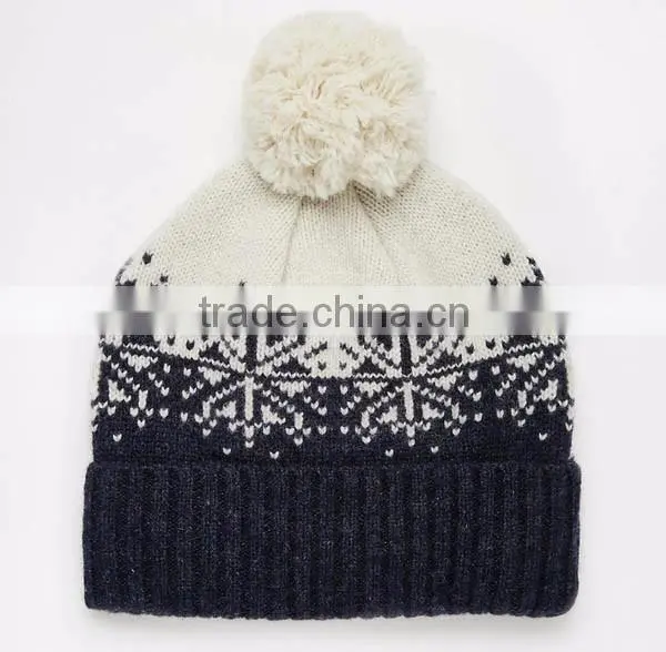 Custom High Quality Bobble Beanie/Bobble Beanie Hat
