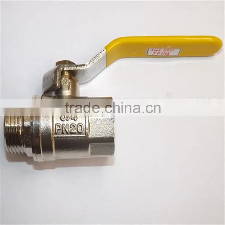 GAS WATER Heater System PN20 3/4" female ball valve with multi color limit switch