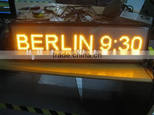 p4.75 indoor full color led display 12v led car message moving scrolling sign display car led message sign