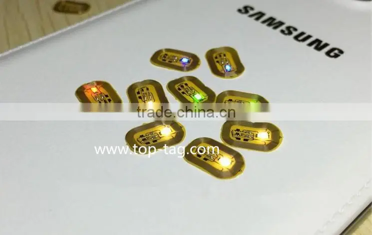 Hot sale small nail art / Led light nail / NFC nail sticker