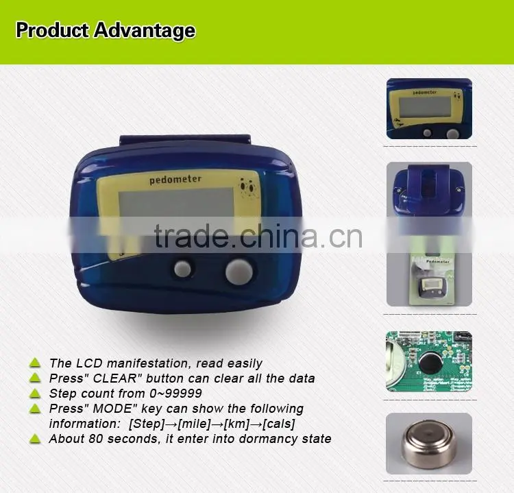 COCET Digital pedometer With promotion and small