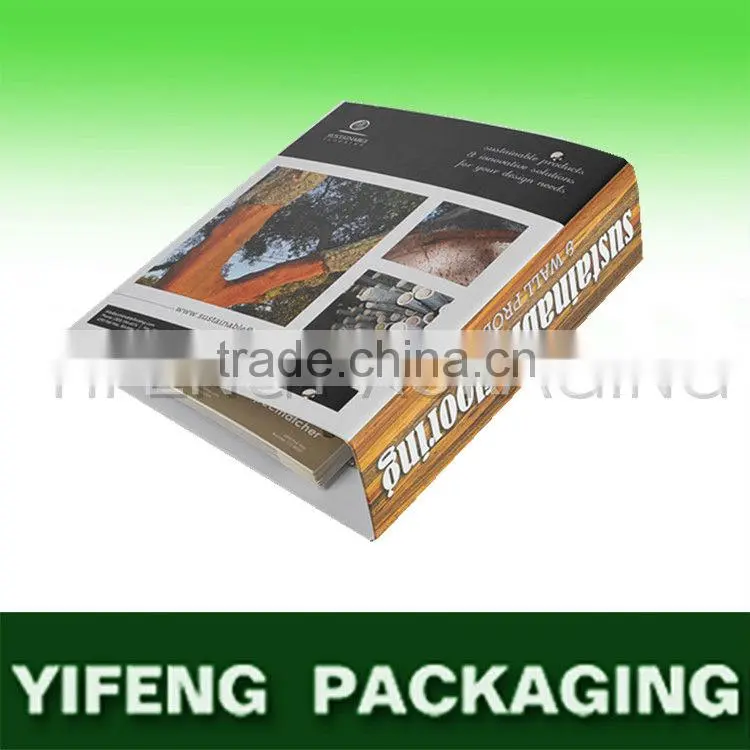 custom size cardboard D ring folder