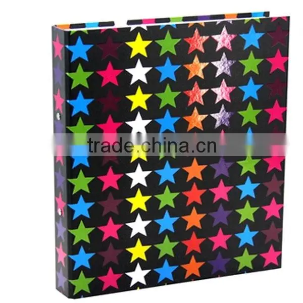 fashion a4 cardboard 2 rings paper ring binder