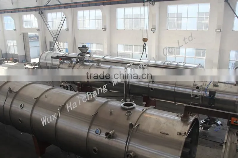 Belt vacuum powder continuous dryer for paraformaldehyde