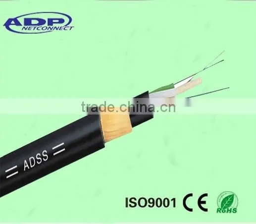 Loose Tube with non-metallic Strengthen Member ADSS Fiber Optical Cable