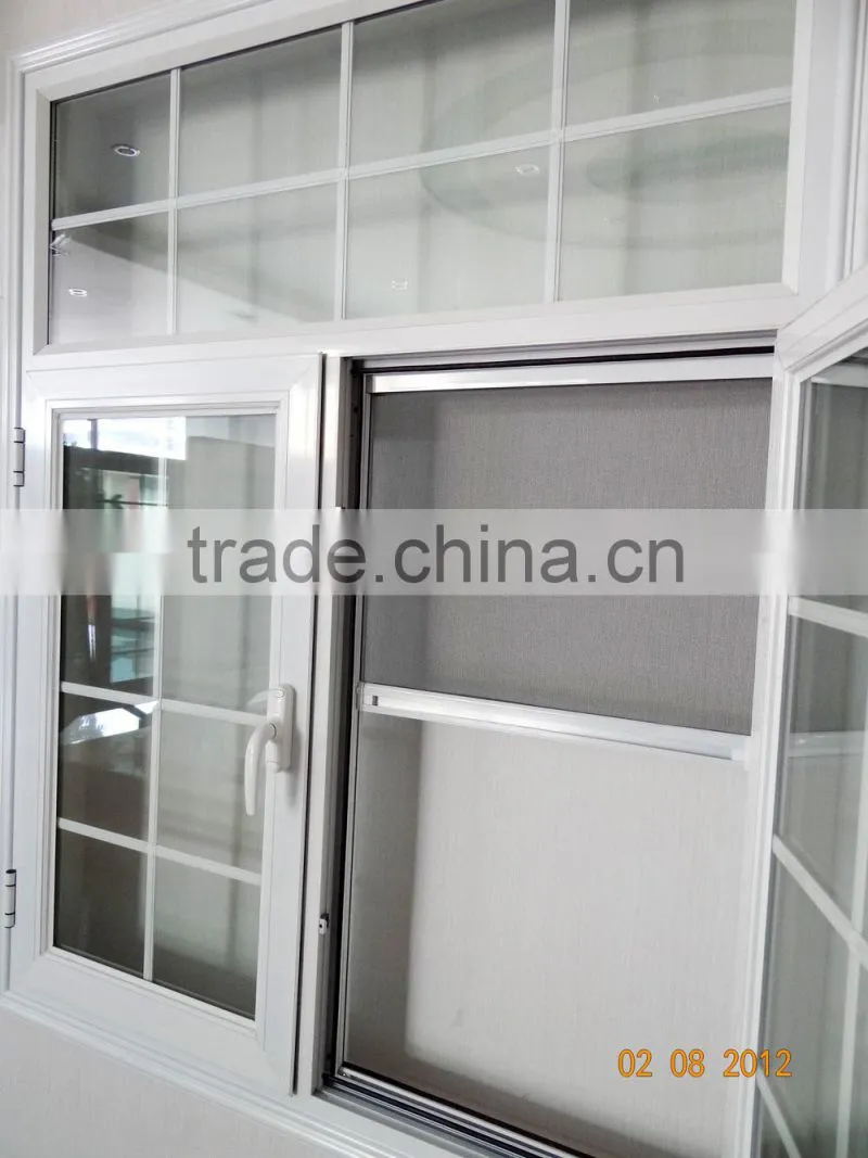 Nice and easy to operate roll up fly screen for aluminum window