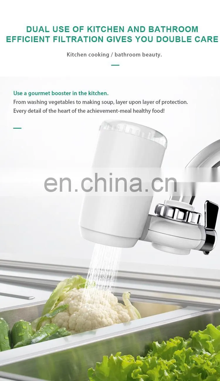 Faucet Tap Water Filter with Ceramic Filter kitchen water purifier filter tap For Household