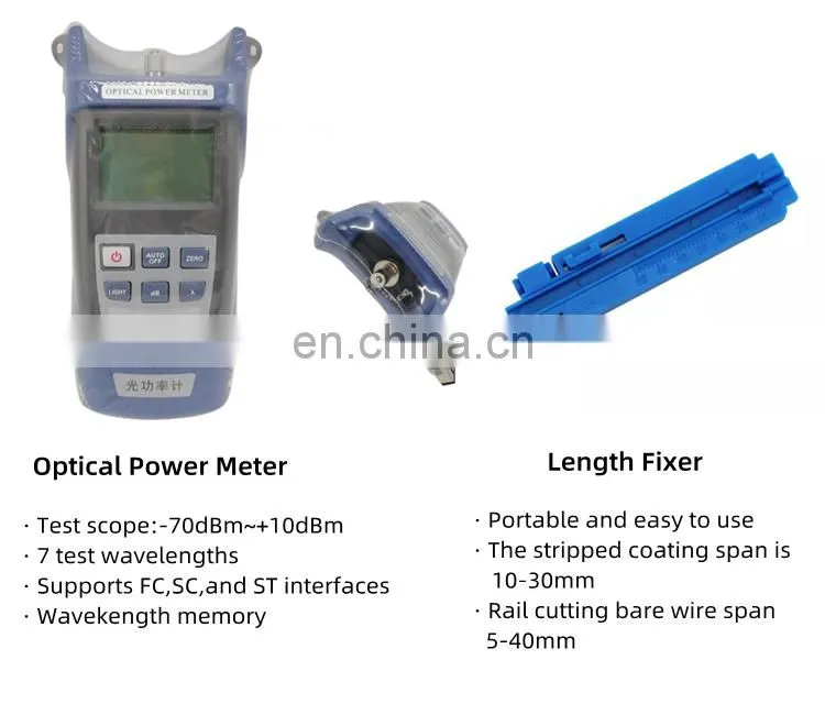 Fiber Optic Mechanical Splice Tools sets