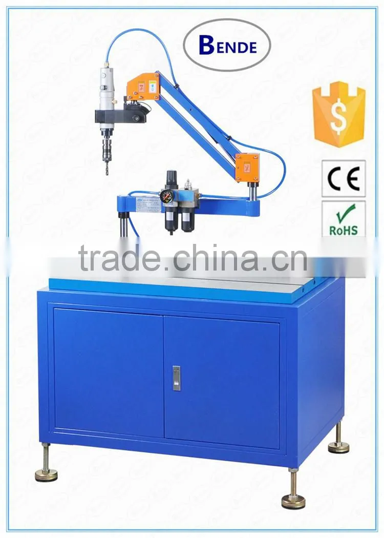 Pneumatic Nut Tapping Threading Machine For M3 M16