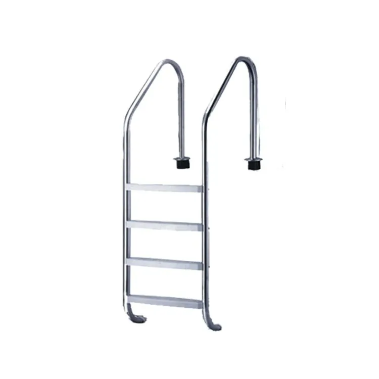 SP Stainless Steel Portable Pool Ladder Two Sided with Anti-Slip Feature Premium Swimming Pool Accessories