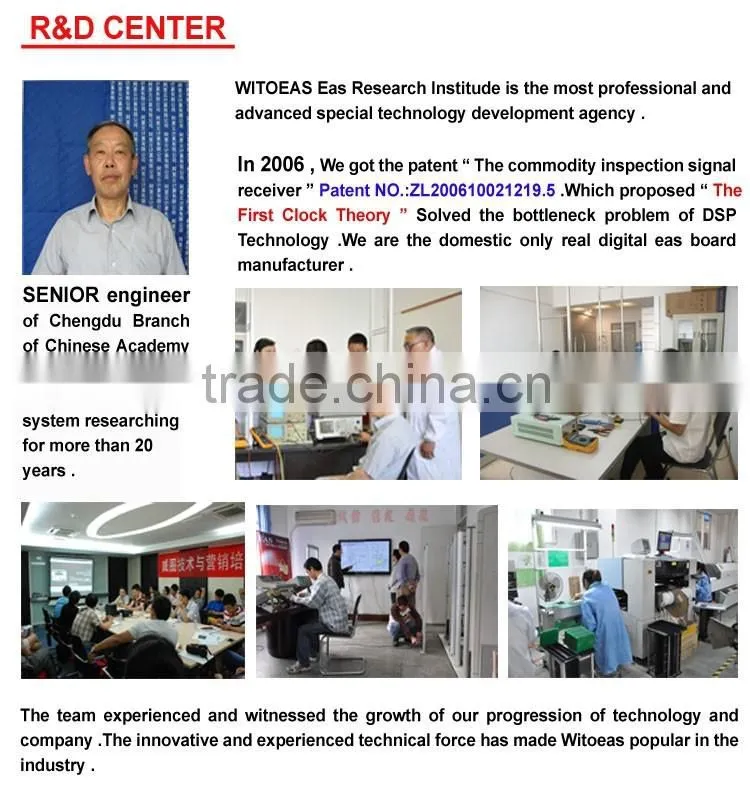 MONO eas system 8.2Mhz for supermarket / hypermarket