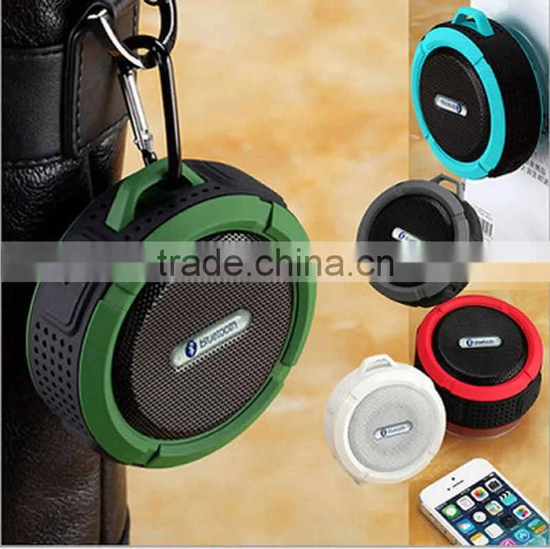 My vision Portable Wireless Bluetooth Speaker C6 Waterproof With One Year Warranty 2016 New Products