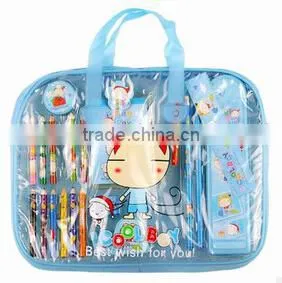 printed plastic pencil case pvc pencil bags