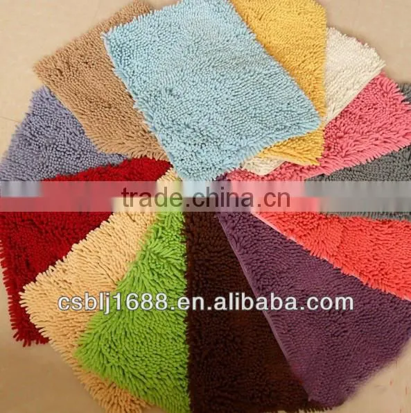 microfiber sports use chenille washable yoga mat