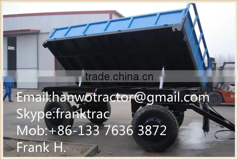 4 wheels , hydraulic offloadng, air brake, Farm trailers