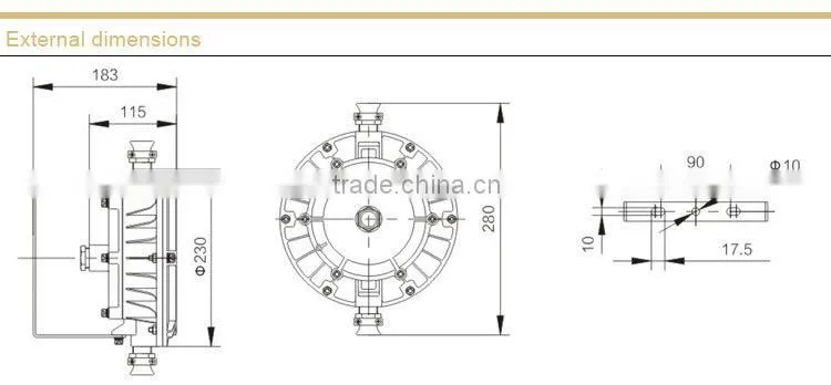 DGS36/127L(A) Explosion proof mining LED lights
