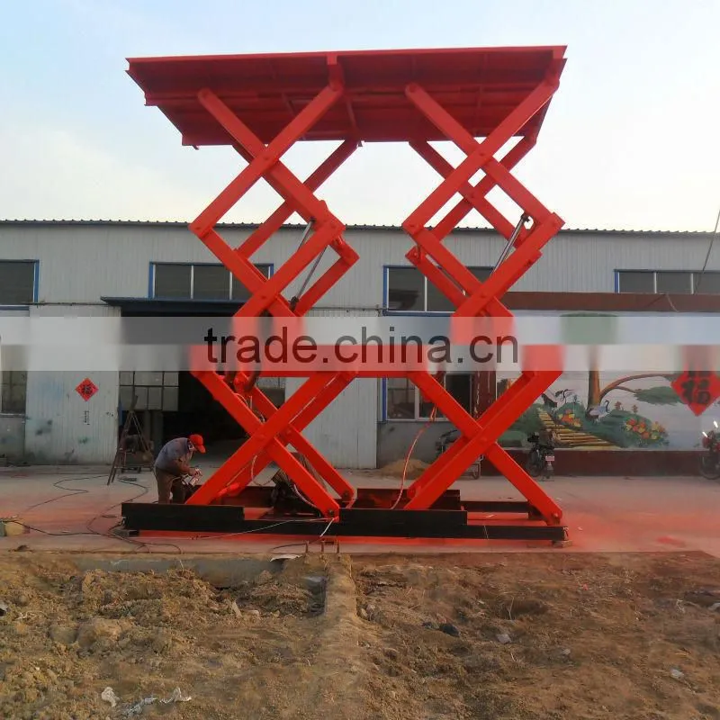 Hydraulic lift platform hydraulic Hand Operated scissor lift table