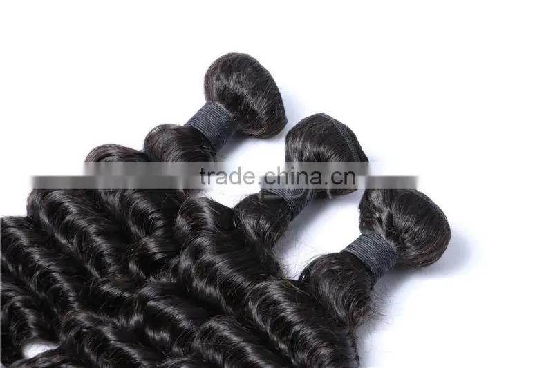 Extension natrual hair indian human Indian water wave hair