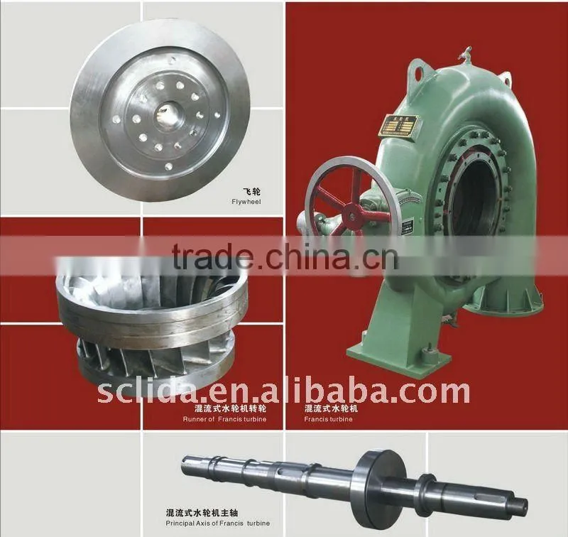 axial flow water turbine/propeller type/kaplan type
