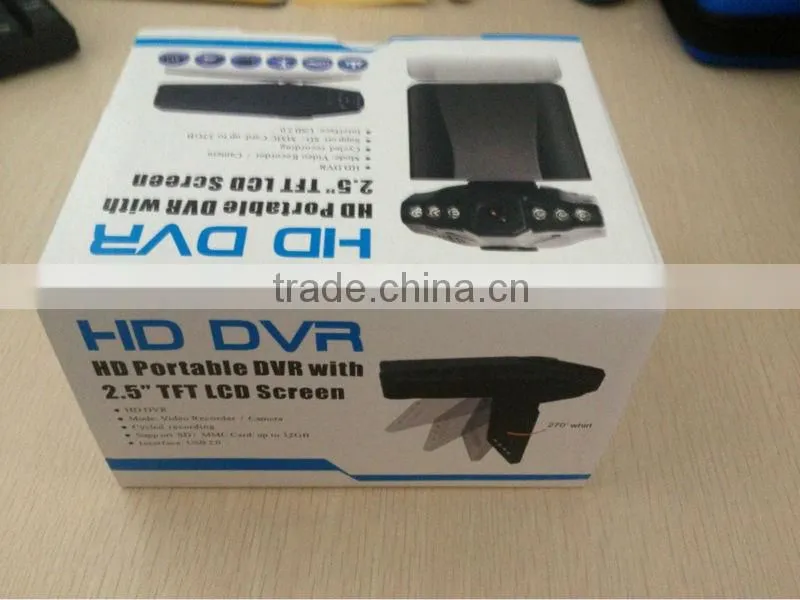 2015 promotional!!!Best2.5inch ir car dvr camera h264 H198