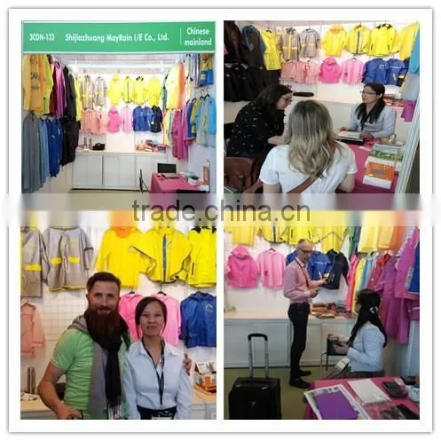 Disposable PE thickening portable raincoat poncho wholesale