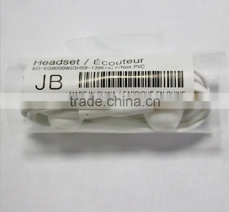 Top quality cheap earphone,for samsung S6 high quality earphone, headphone with mic
