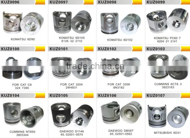 PISTON FOR YANMAR 3TN84