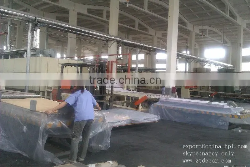 aluminum hpl /metallic hpl/high pressure laminate