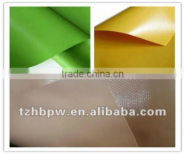 High tensile & tear resistance PVC knifed-coated fabric