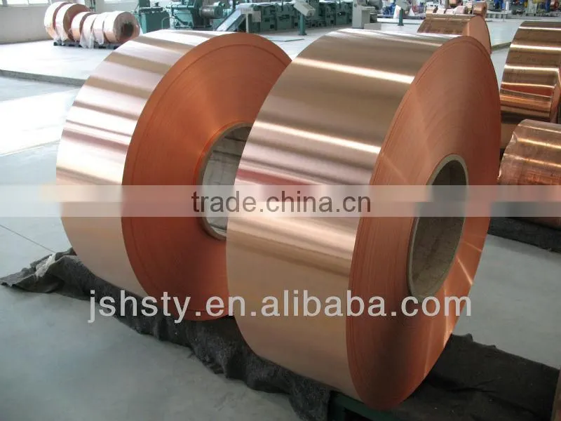 copper strip C1100 with 99.9% copper content