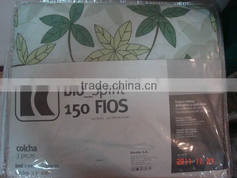 cotton white hotel bedding set