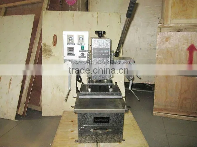 Manual date stamping machine