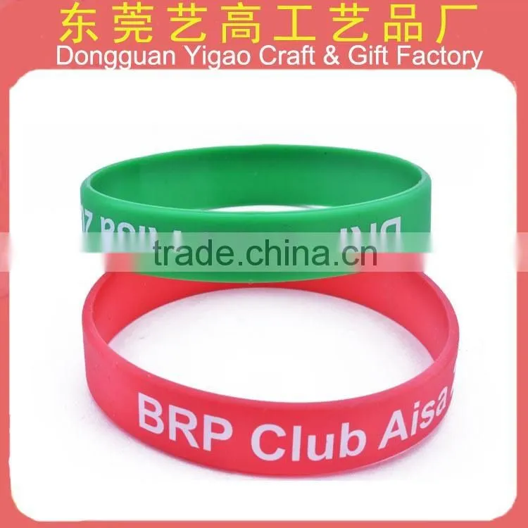 Novelty silicone custom sports bracelet from Disney Audited Factory