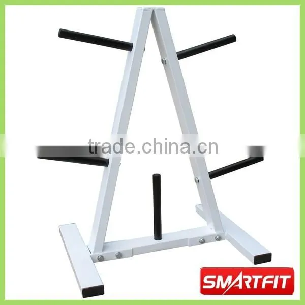 regular simple weightlifting plate storage rack