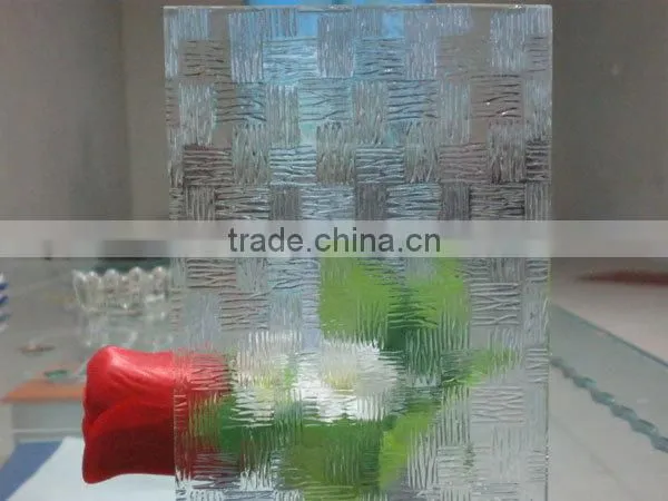 5mm Clear Mistlite Patterned Glass with high quality and competitive price