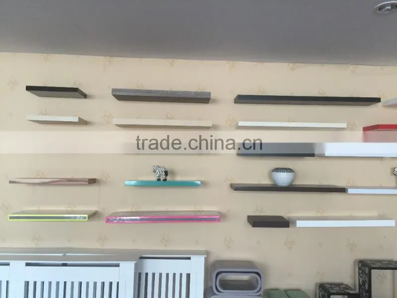 With stents wall shelf Wall frame board floating shelf