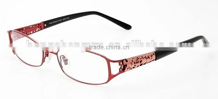 High Quality Women Alloy Full Frame optical eyeglass