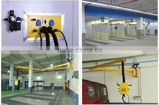 Dust extraction systems Embedded adapter