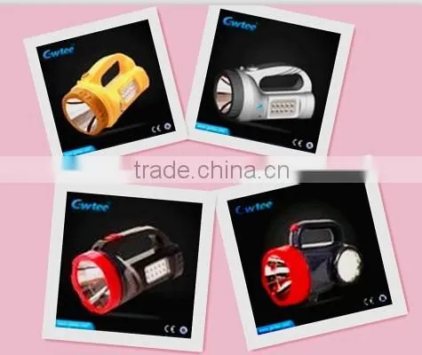 2014 new design products of Rechargeable LED Searchlight GT-8521